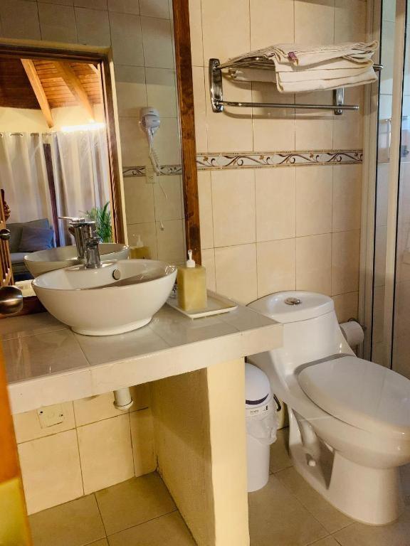 Cortijo La Casona & Bungalow Al Pie De La Montana San Cristobal de las Casas Ngoại thất bức ảnh